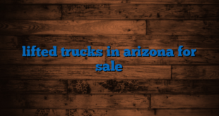 lifted trucks in arizona for sale