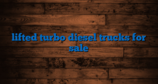 lifted turbo diesel trucks for sale