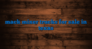 mack mixer trucks for sale in texas