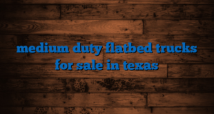 medium duty flatbed trucks for sale in texas
