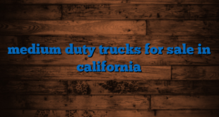 medium duty trucks for sale in california