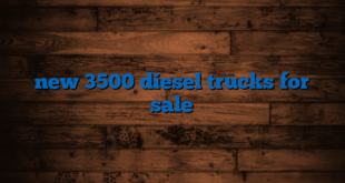 new 3500 diesel trucks for sale