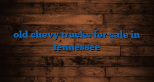 old chevy trucks for sale in tennessee