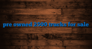 pre owned 2500 trucks for sale