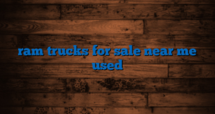 ram trucks for sale near me used