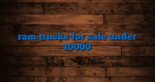 ram trucks for sale under 10000