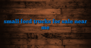 small ford trucks for sale near me