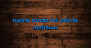 toyota trucks for sale in alabama