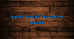 toyota trucks for sale in tucson