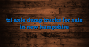 tri axle dump trucks for sale in new hampshire