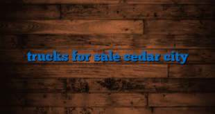 trucks for sale cedar city