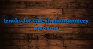 trucks for sale in montgomery alabama