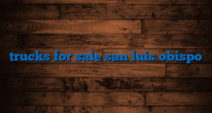 trucks for sale san luis obispo