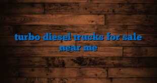 turbo diesel trucks for sale near me