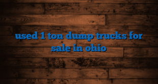 used 1 ton dump trucks for sale in ohio