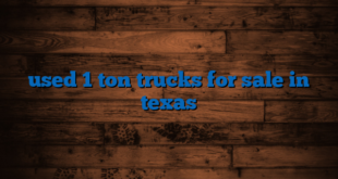 used 1 ton trucks for sale in texas