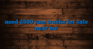 used 2500 ram trucks for sale near me