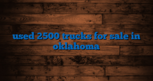 used 2500 trucks for sale in oklahoma