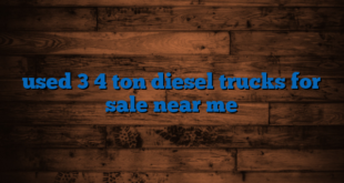 used 3 4 ton diesel trucks for sale near me