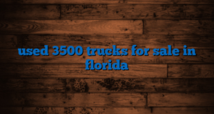 used 3500 trucks for sale in florida