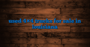 used 4×4 trucks for sale in louisiana
