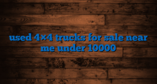 used 4×4 trucks for sale near me under 10000