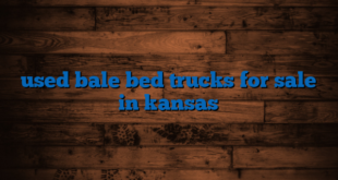 used bale bed trucks for sale in kansas