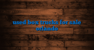 used box trucks for sale orlando