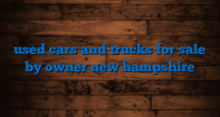 used cars and trucks for sale by owner new hampshire