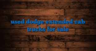 used dodge extended cab trucks for sale