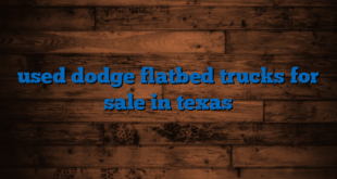 used dodge flatbed trucks for sale in texas