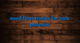 used fleet trucks for sale phoenix
