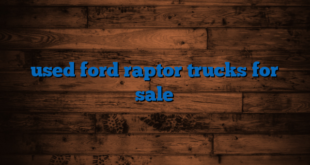 used ford raptor trucks for sale