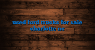 used ford trucks for sale charlotte nc