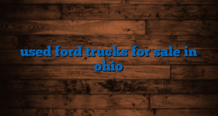 used ford trucks for sale in ohio