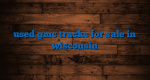 used gmc trucks for sale in wisconsin