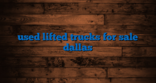 used lifted trucks for sale dallas