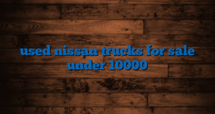 used nissan trucks for sale under 10000