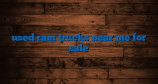 used ram trucks near me for sale