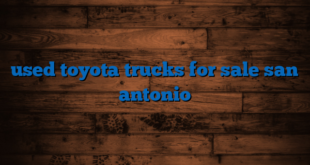 used toyota trucks for sale san antonio