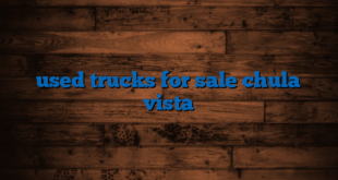 used trucks for sale chula vista