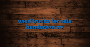 used trucks for sale henderson nv