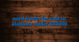 used trucks for sale in alabama under $10000