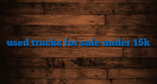 used trucks for sale under 15k