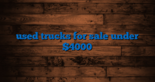 used trucks for sale under $4000