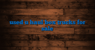 used u haul box trucks for sale