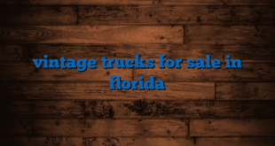 vintage trucks for sale in florida