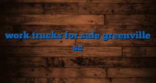 work trucks for sale greenville sc